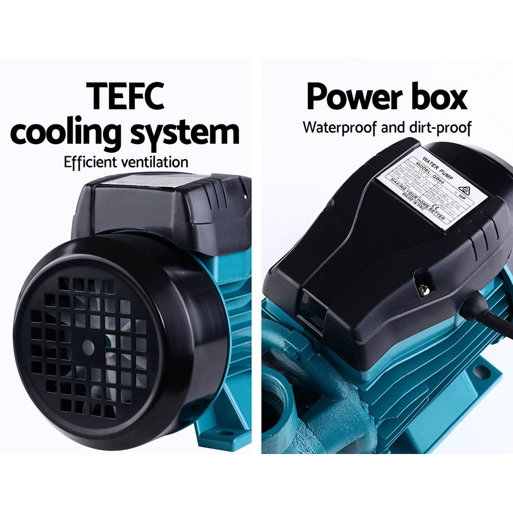 Peripheral Water Pump Garden Boiler Car Wash Auto Irrigation House Qb60