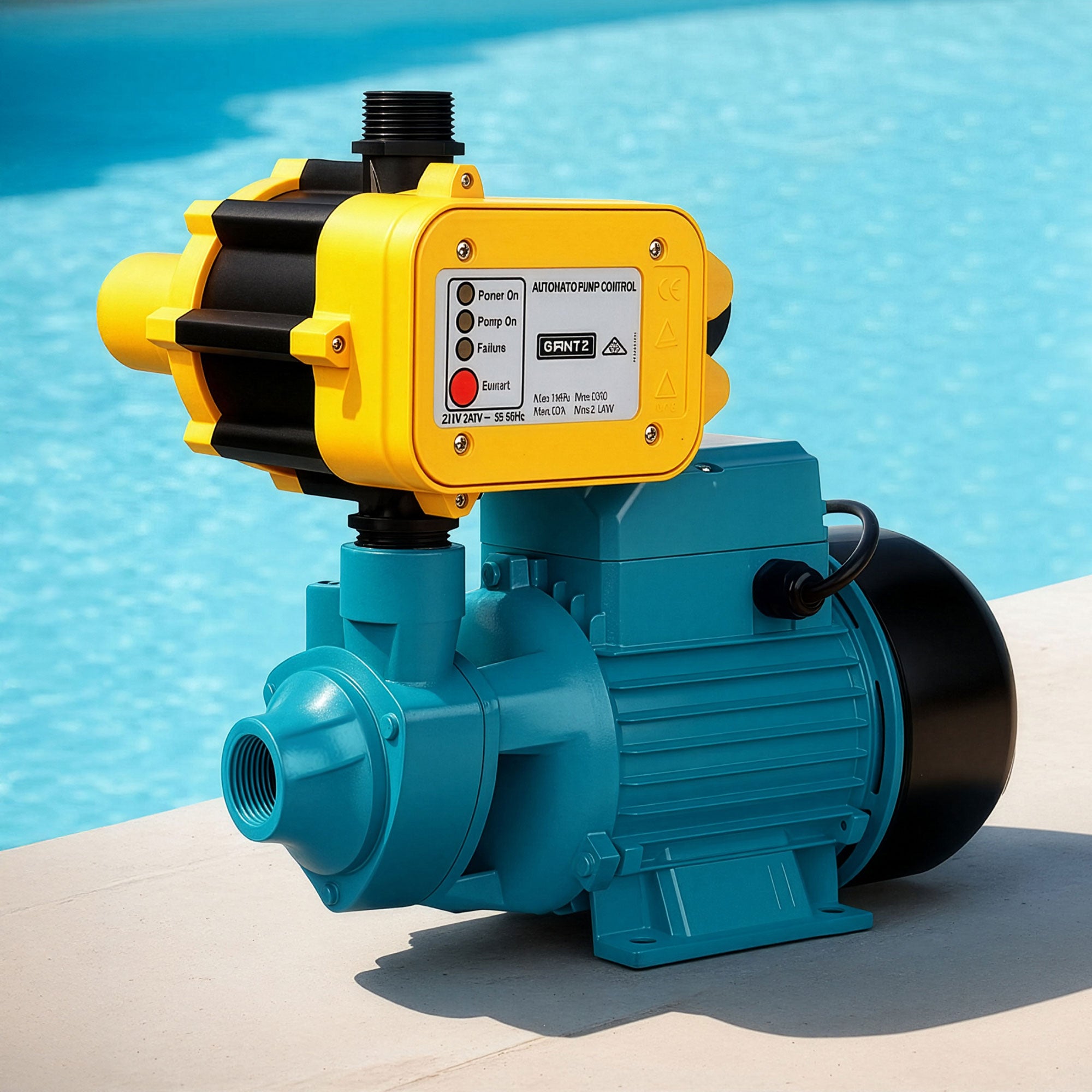 Water Pump Garden Boiler Car Wash Auto Irrigation Qb80 Yellow