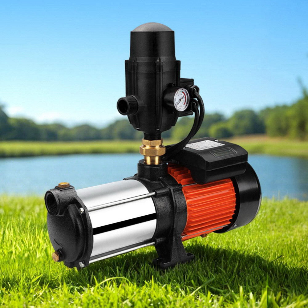 Water Pump High Pressure Multi Stage Farm Rain Tank Irrigation Garden