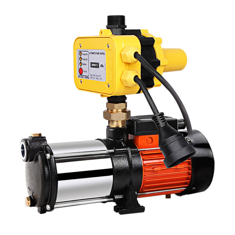 Multi Stage High Pressure Water Pump Garden Farm Rain Tank Irrigation