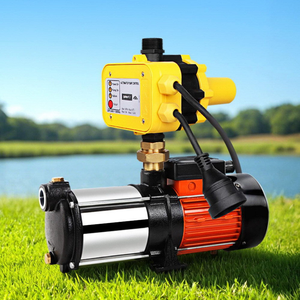 Multi Stage High Pressure Water Pump Garden Farm Rain Tank Irrigation