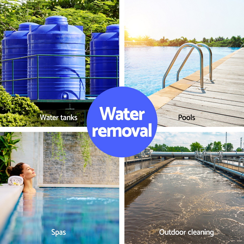 550W Water Pump Dirty Submersible Sump Swim Pool Flooding Pond Clean