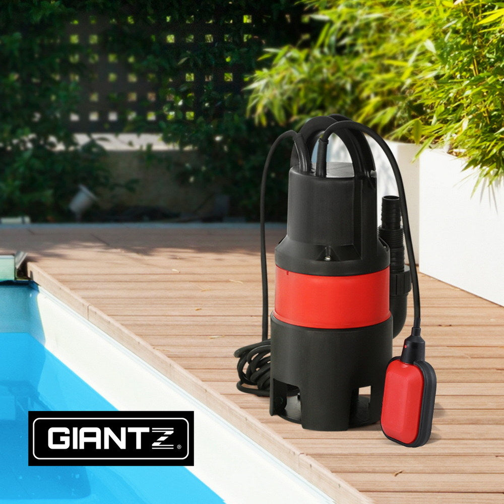 550W Water Pump Dirty Submersible Sump Swim Pool Flooding Pond Clean