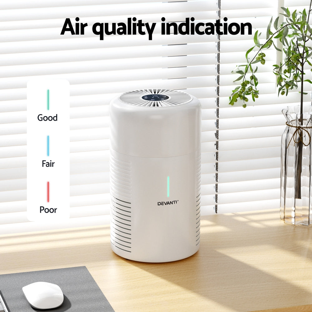 Air Purifier HEPA Filter Home Purifiers Dust Sensor PM2.5 Remover