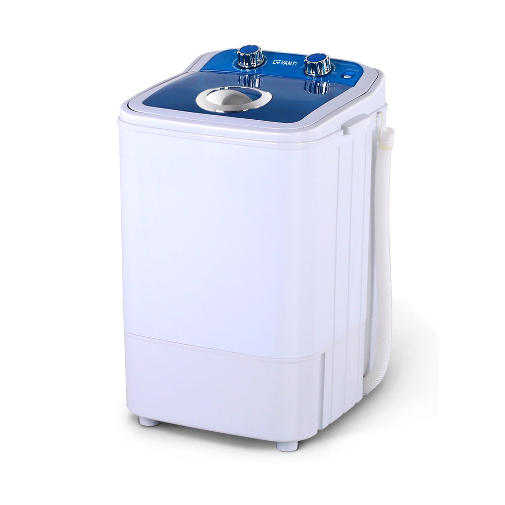 4.6kg Portable Washing Machine Mini 2-in-1 Wash & Spin