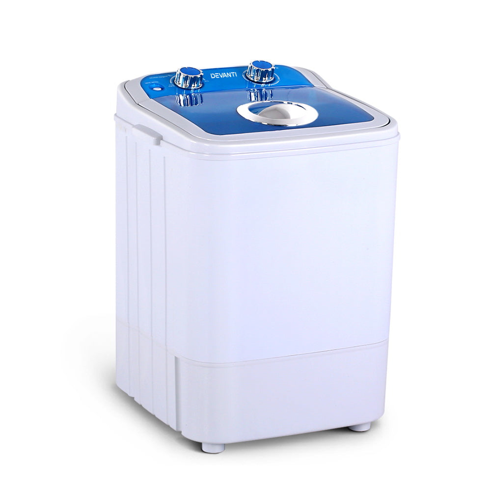 4.6kg Portable Washing Machine Mini 2-in-1 Wash & Spin