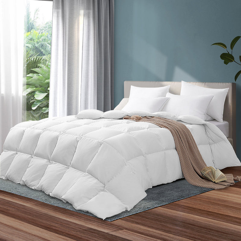700GSM Goose Down Quilt Doona Duvet Blanket, Quilt Goose - photo 7