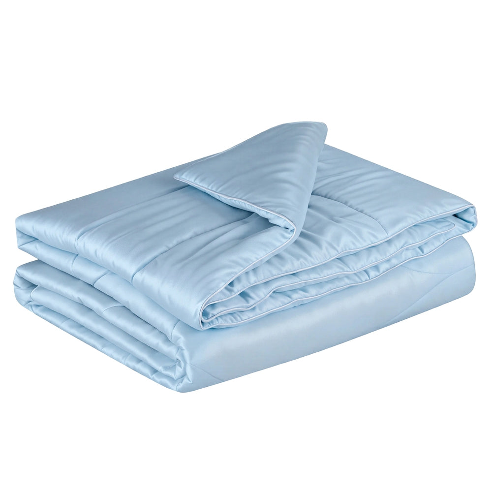 Tencel Quilt 200GSM Summer Quilts Comforter Doona Light Weight Soft Throw Blanket Double | Double