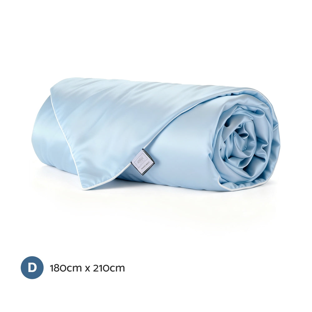 Tencel Quilt 200GSM Summer Quilts Comforter Doona Light Weight Soft Throw Blanket Double, Quilts & Duvets