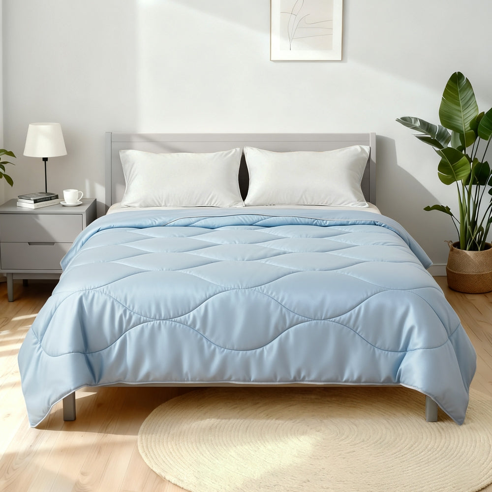 Tencel Quilt 200GSM Summer Quilts Comforter Doona Light Weight Soft Throw Blanket Double | Quilts & Duvets