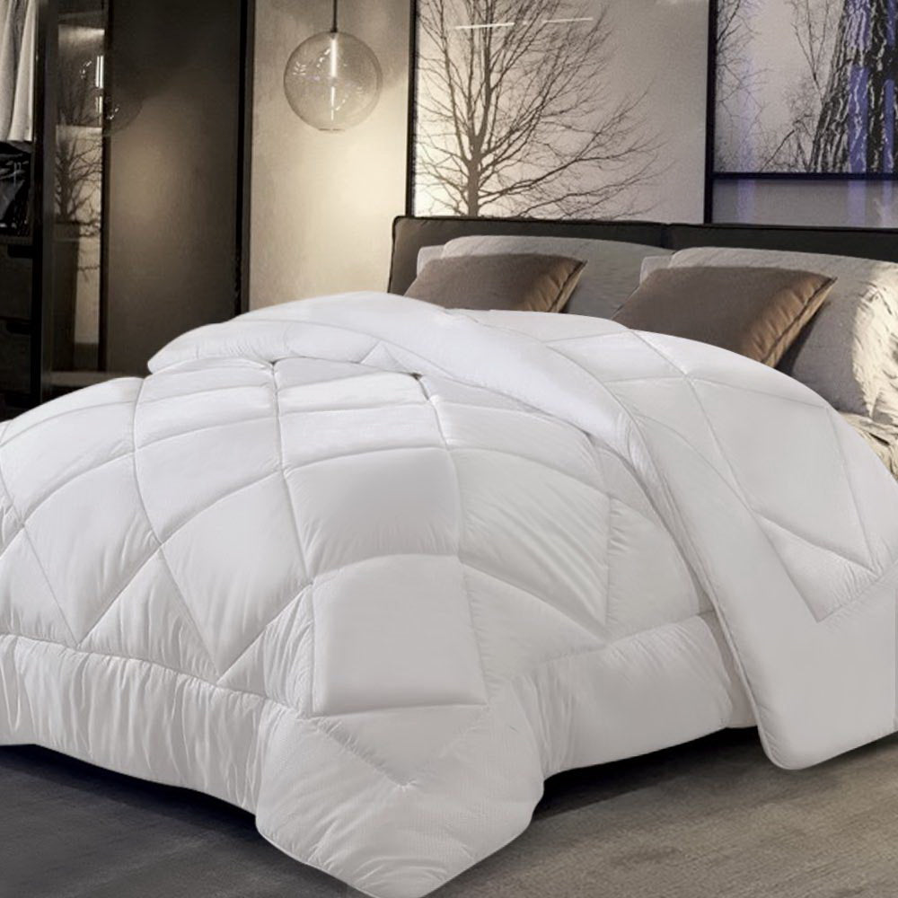 King Microfibre Bamboo Quilt 800Gsm Duvet Cover Doona Winter
