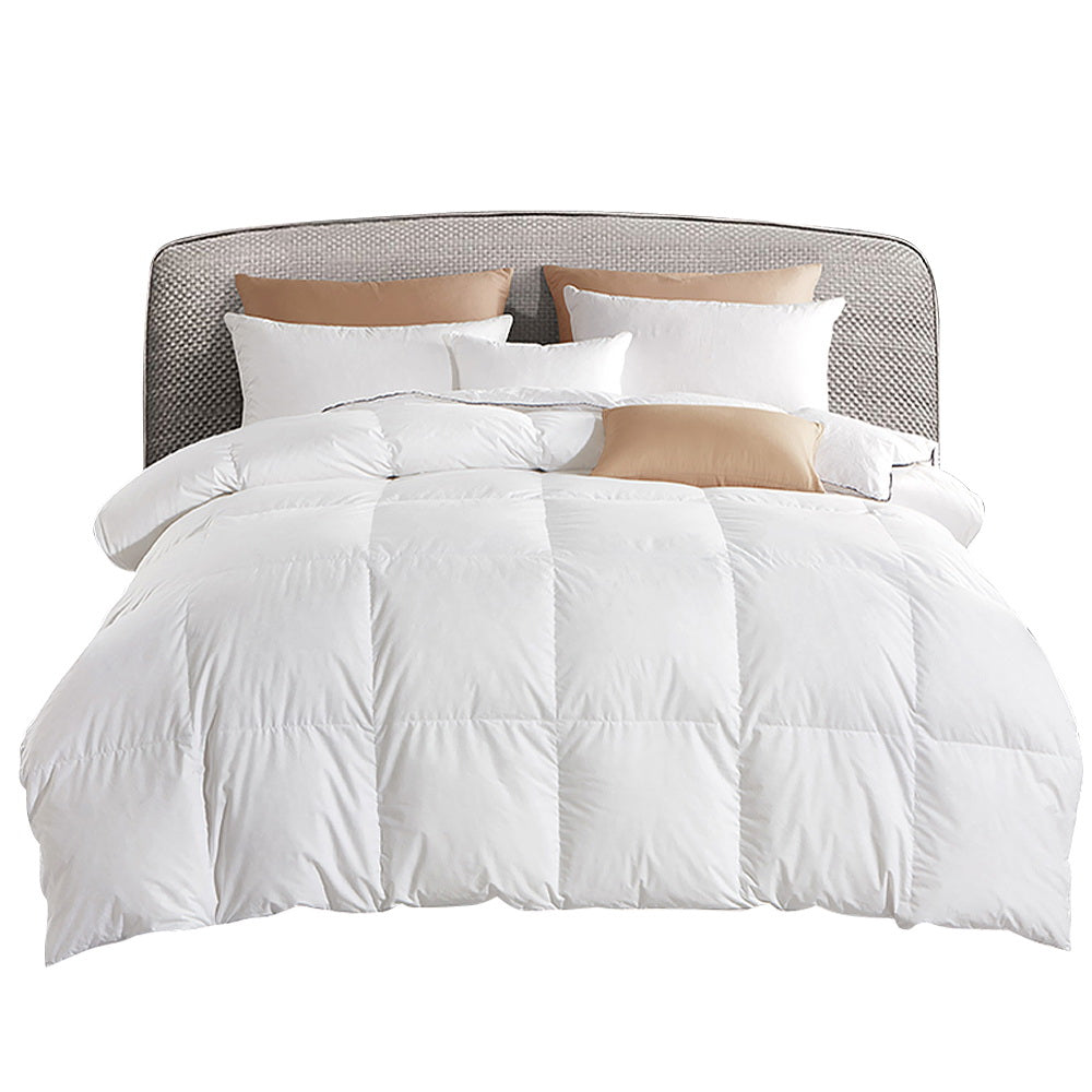 700GSM Goose Down Feather Quilt Double Soft Warm Bedding Comforter