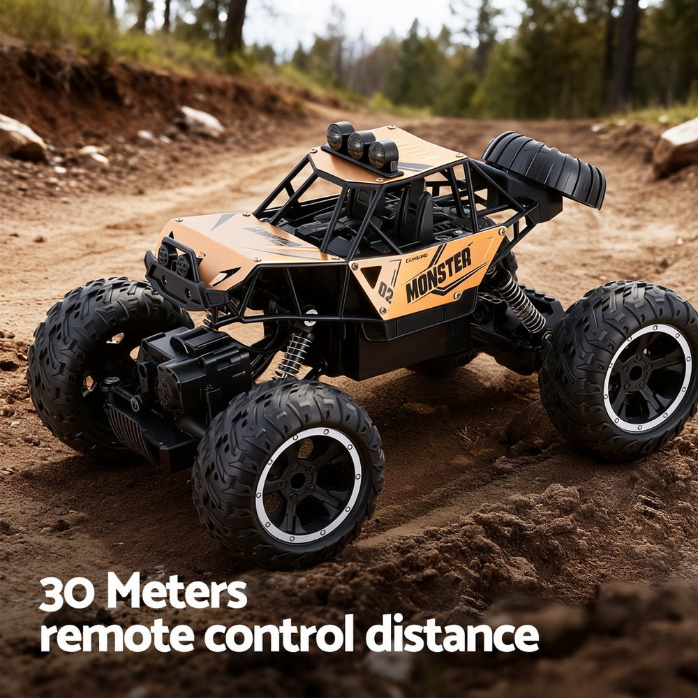 Kids Remote Control Car 5KM/H Off-Road Truck Electric Vehicle Outdoor Toys, Pretend Play