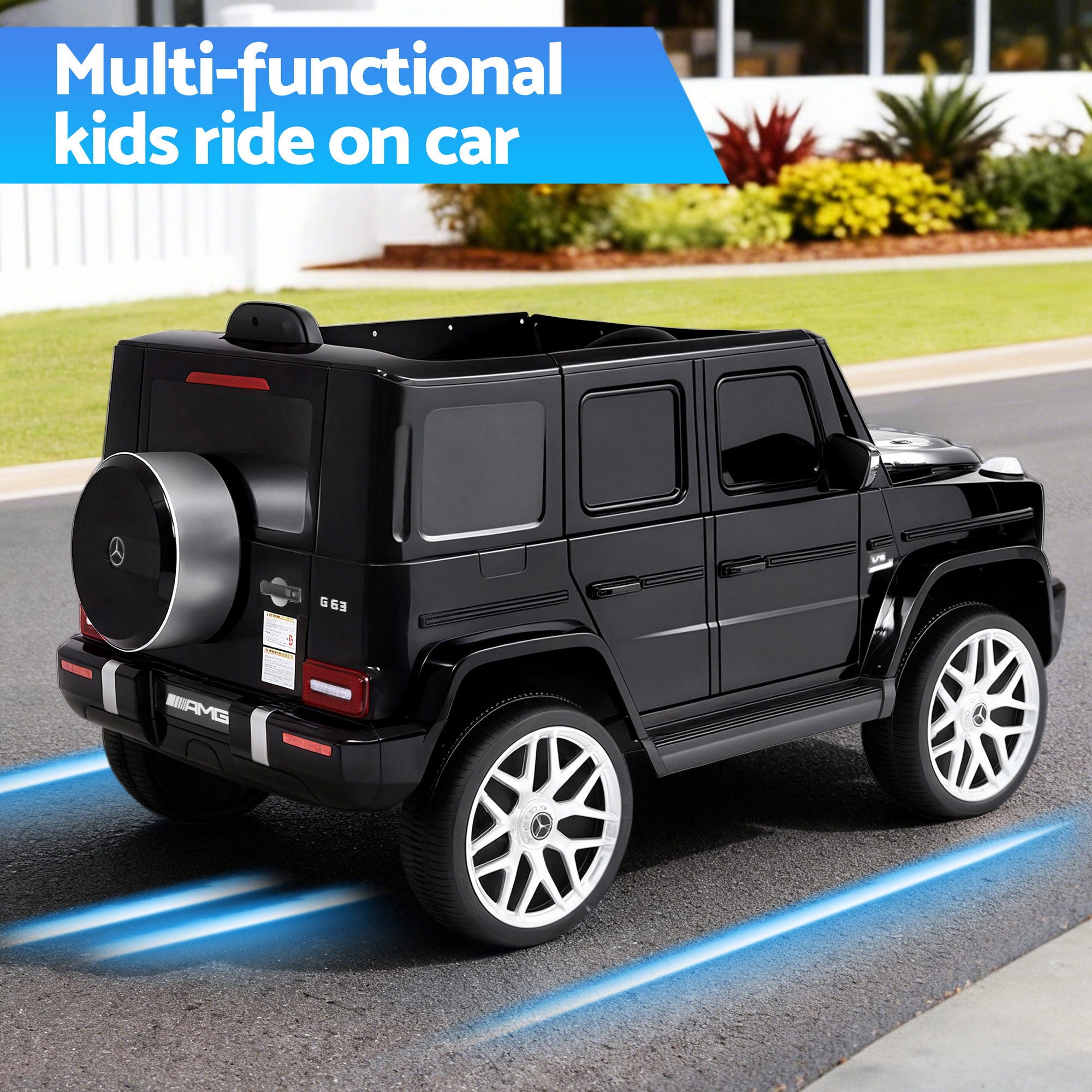 Kids Electric Ride On Car Mercedes-Benz Amg G63 12V Black