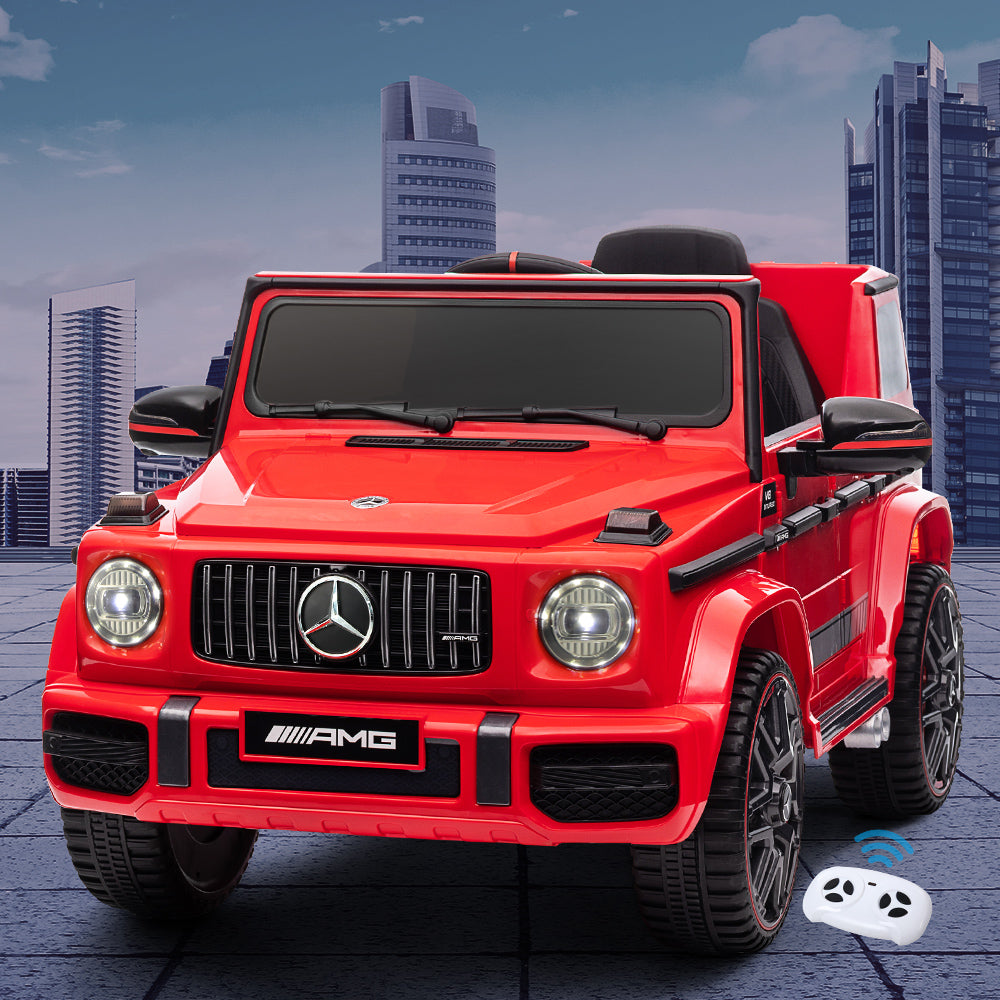 Kids Electric Ride On Car Mercedes-Benz Amg G63, Red