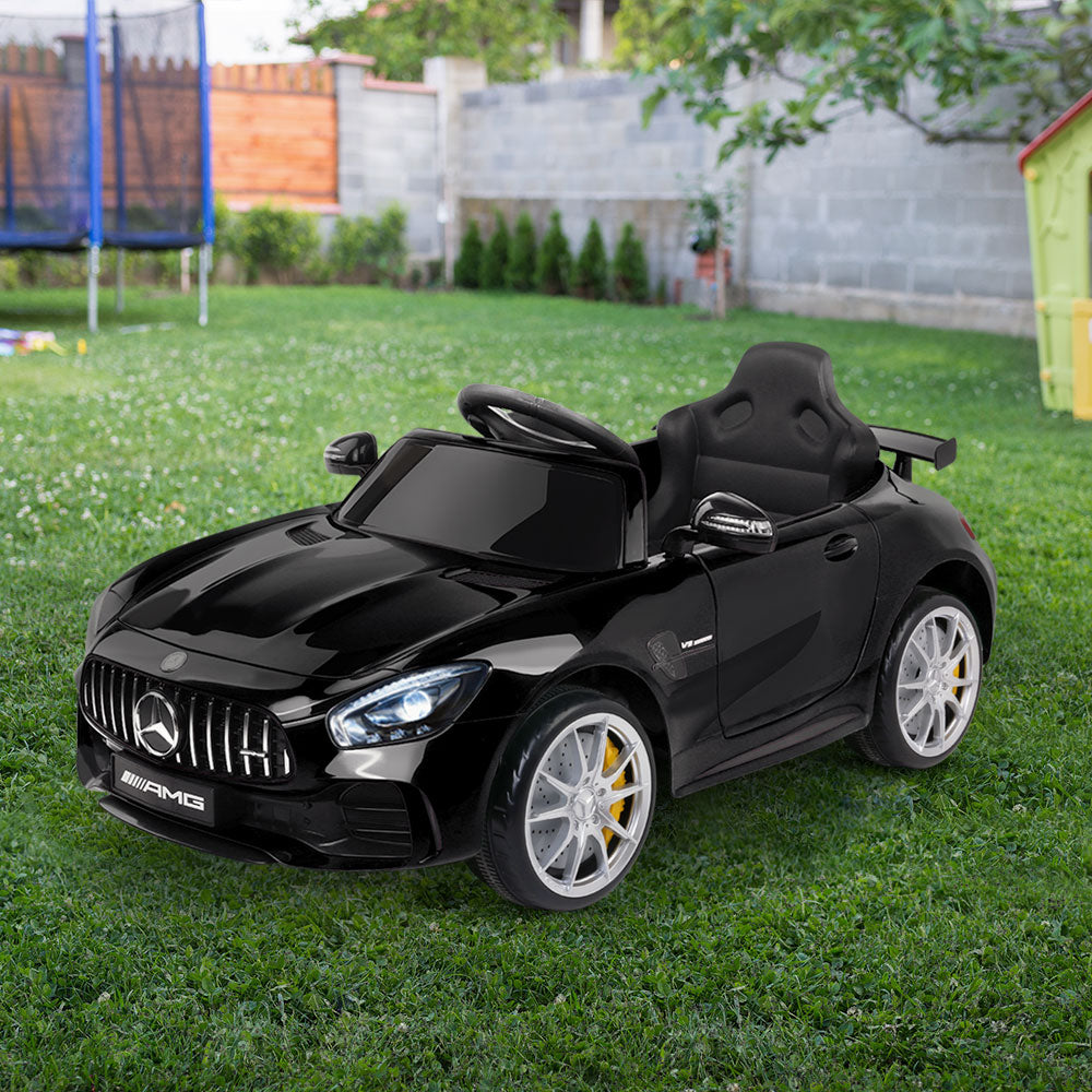 Kids Electric Ride On Car Mercedes-Benz Amg Gtr 12V Black