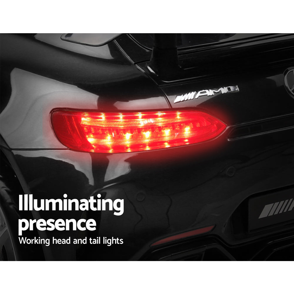 Kids Electric Ride On Car Mercedes-Benz Amg Gtr 12V Black