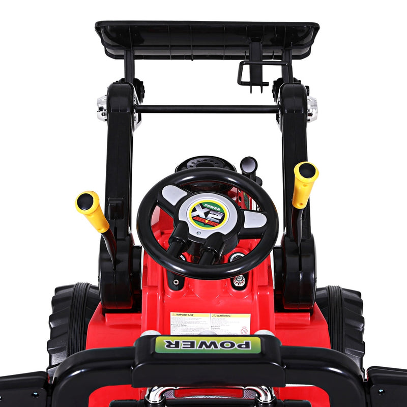Rigo Kids Electric Ride On Car Bulldozer Digger Loader
