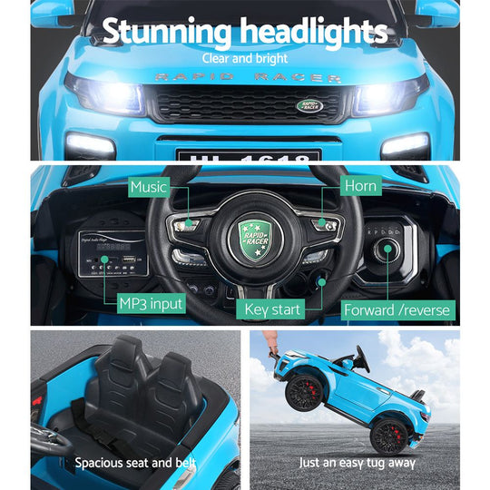 Rigo Kids Ride On Car - Blue