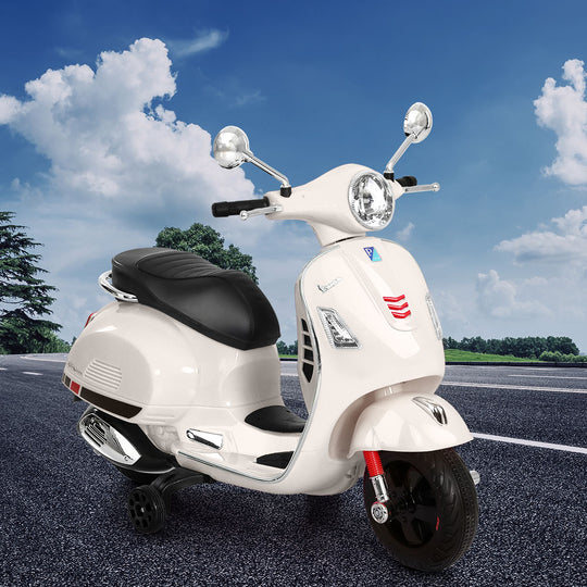 Licensed Kids Ride-On Vespa Motorcycle - Bikes & Scooters