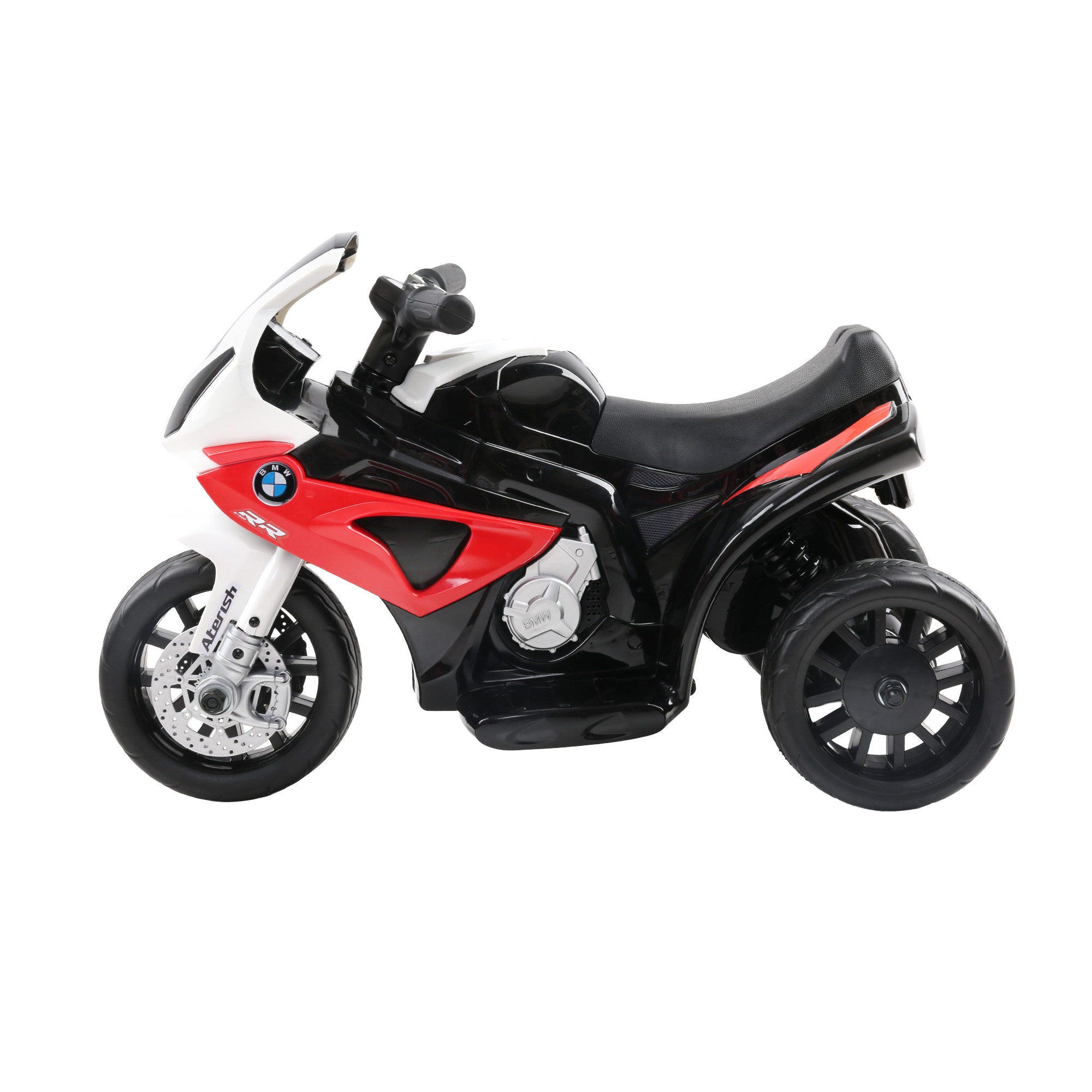 Kids BMW Police Ride On Motorcycle 6V Electric Motorbike Toy Red 3 Wheels