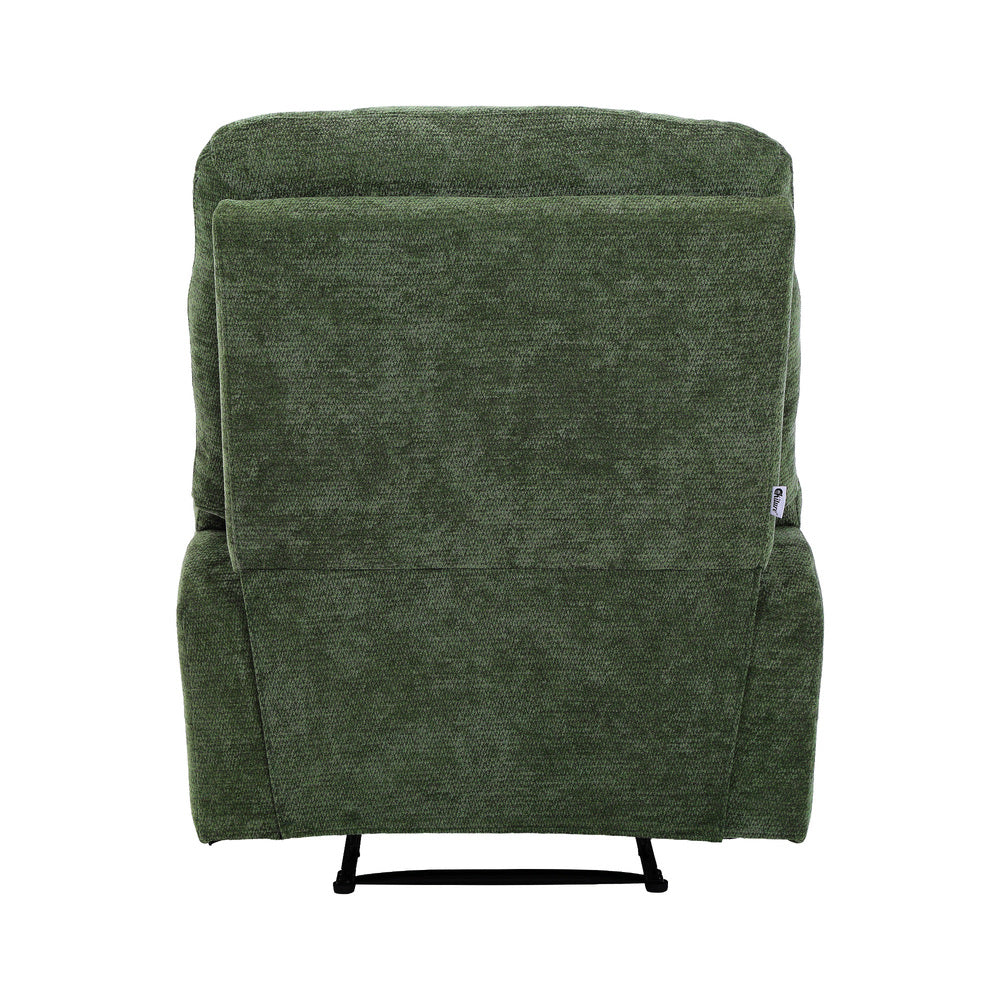 Heated Electric Recliner Massage Chair Green | Simpledeals