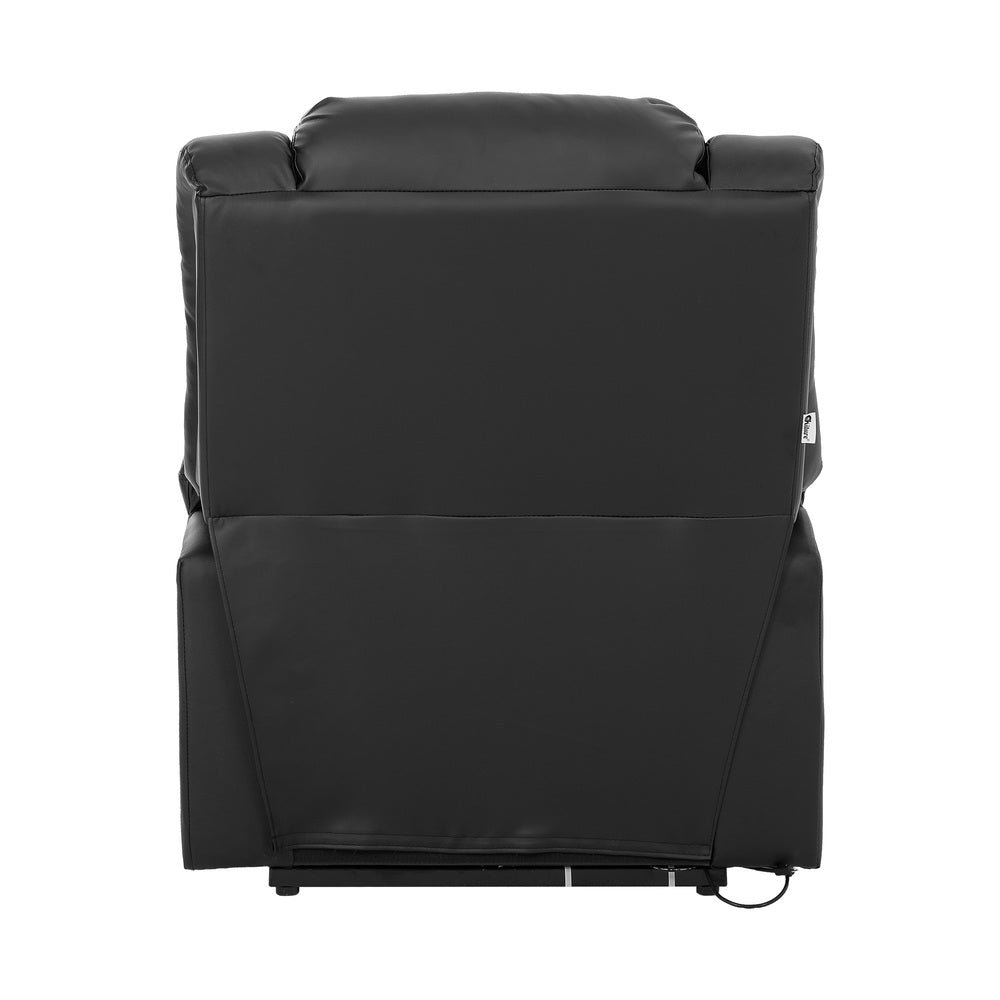 Electric Lift Massage Recliner Chair Black | Simpledeals