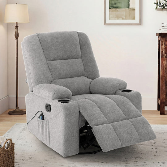 Electric Recliner Massage Chair 360 Swivel | Simpledeals