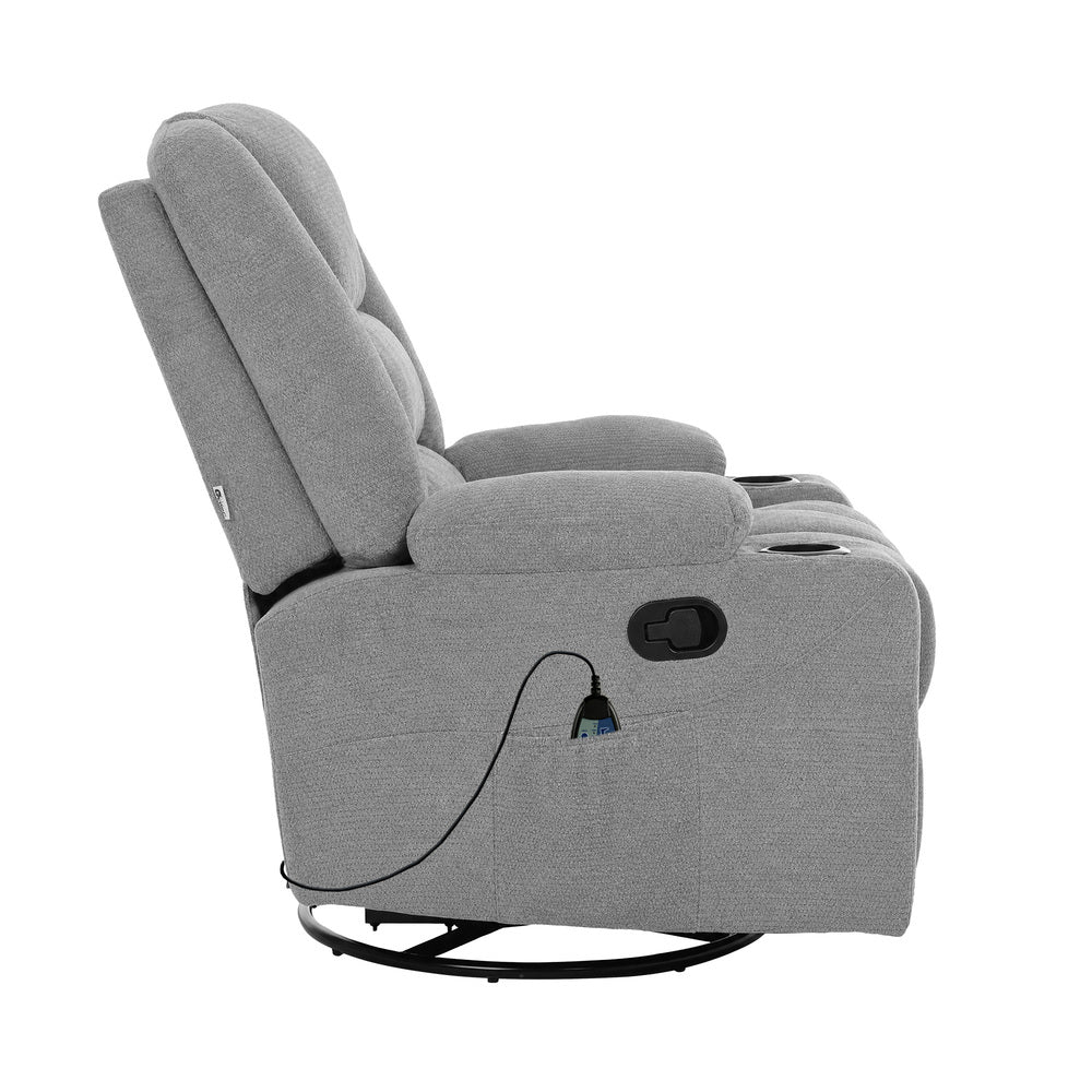 Electric Recliner Massage Chair 360 Swivel | Simpledeals