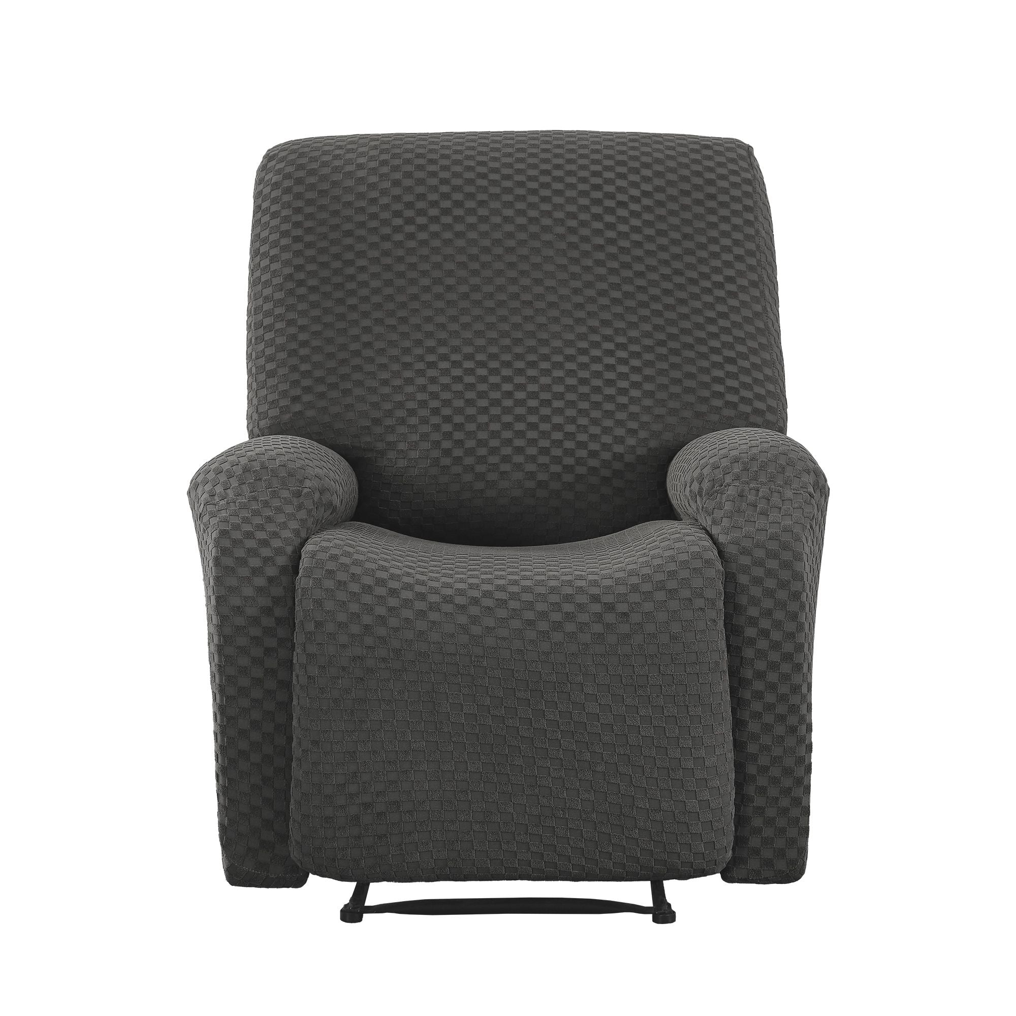 Recliner Chair Cover Storage Pockets Grey | Simpledeals