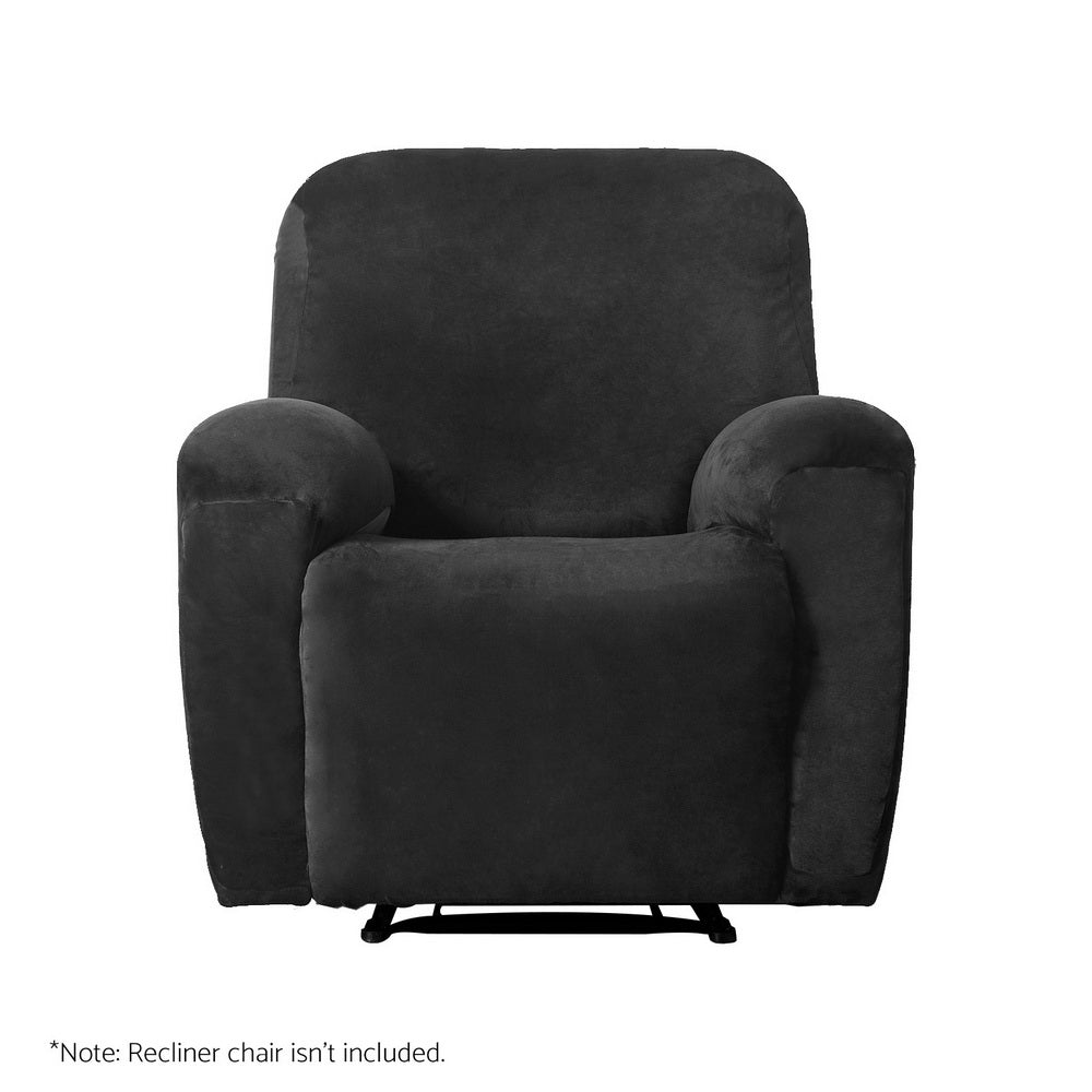Recliner Chair Covers 1 Seater Velvet