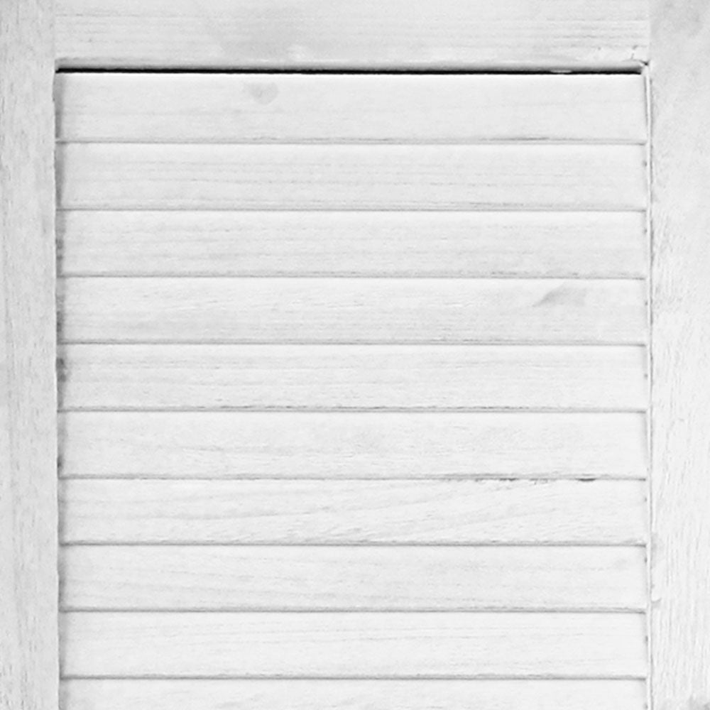 3 Panel Room Divider Screen 120X170Cm Louver White