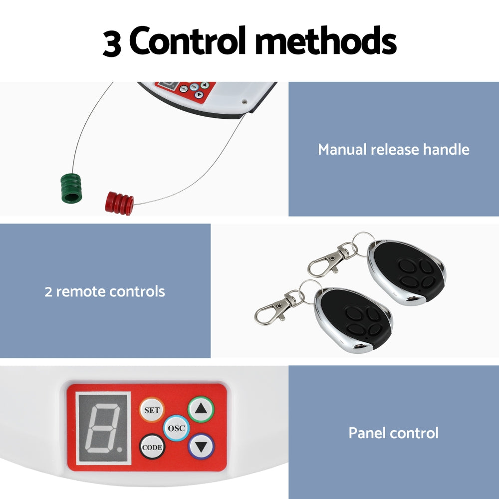 Garage Roller Door Opener 800N Motor Auto Safety Reverse 220V | Fence & Gate Accessories