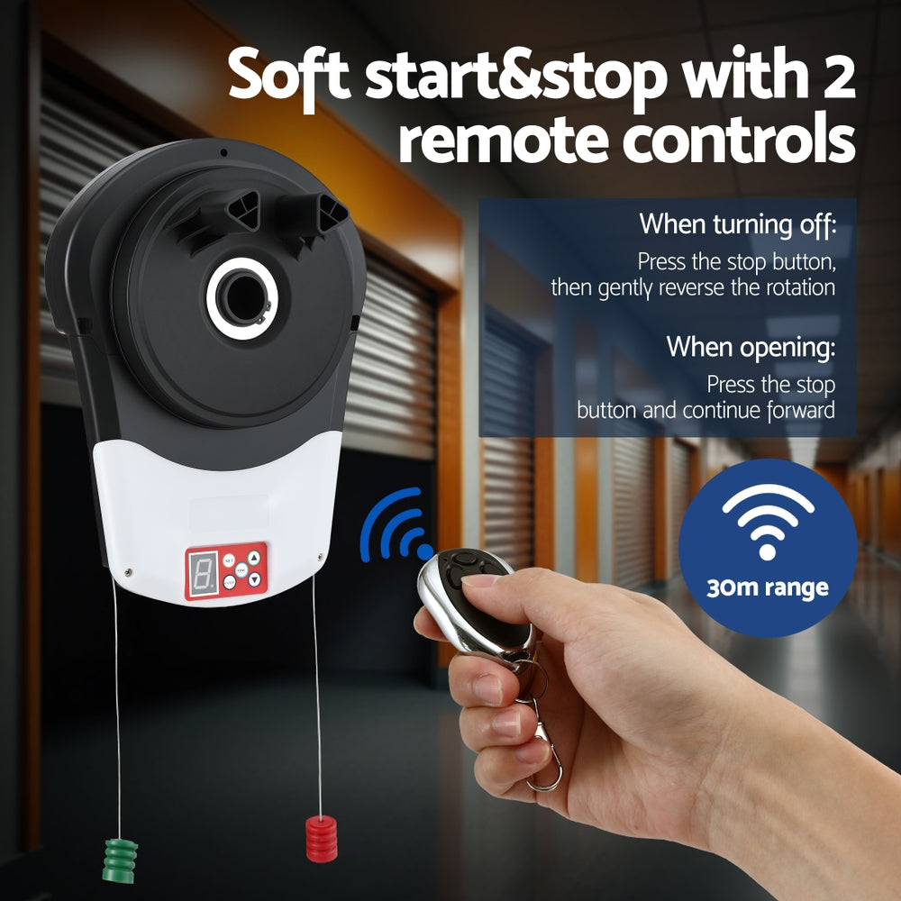 Garage Roller Door Opener 800N Motor Auto Safety Reverse 220V - Fence & Gate Accessories - photo 9