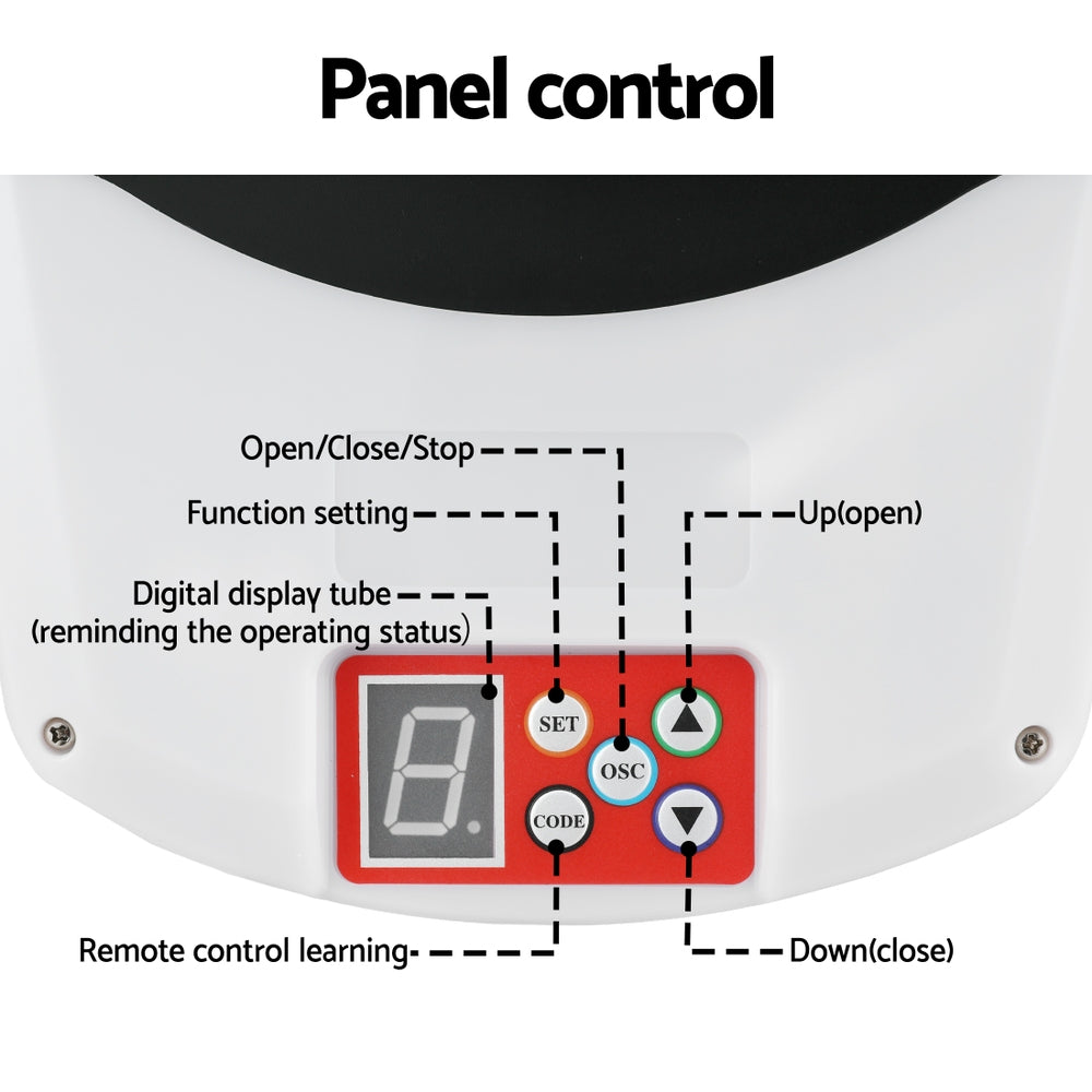 Fence & Gate Accessories - Garage Roller Door Opener 800N Motor Auto Safety Reverse 220V - photo 10
