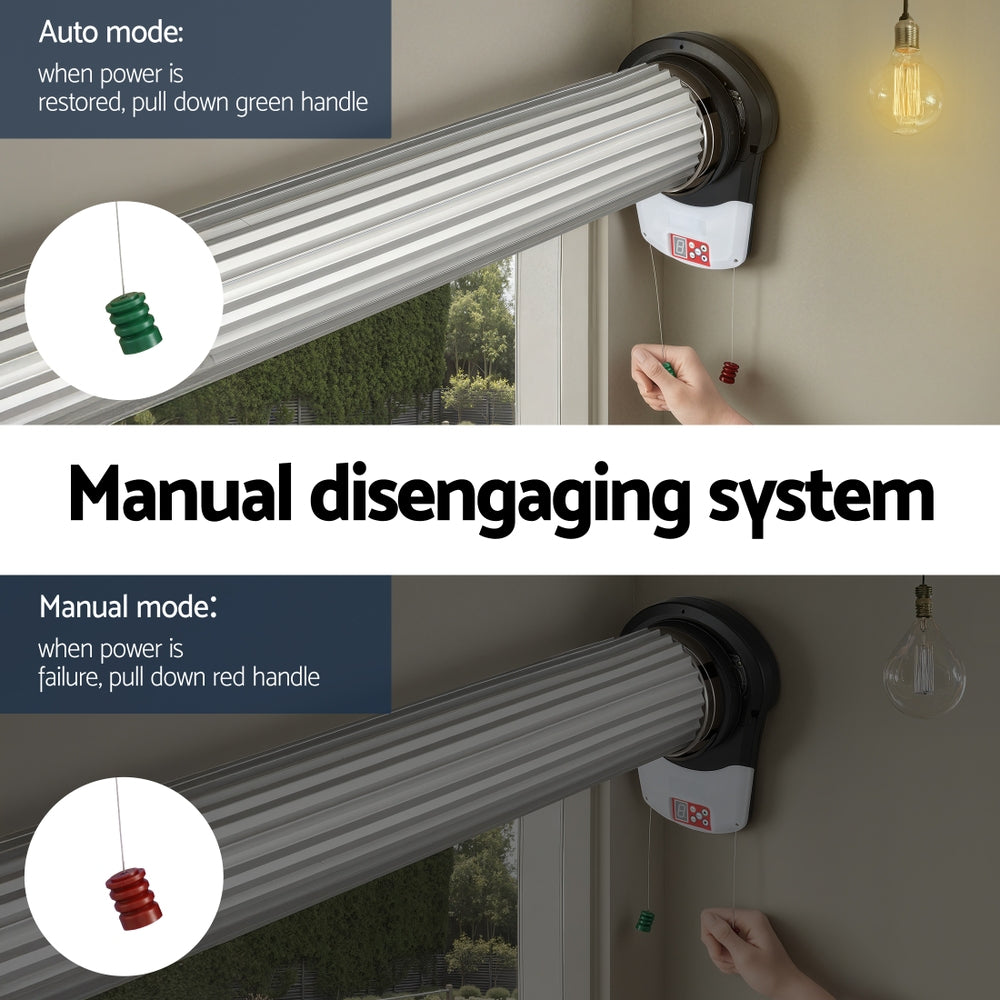 Garage Roller Door Opener 800N Motor Auto Safety Reverse 220V | Fence & Gate Accessories - photo 11