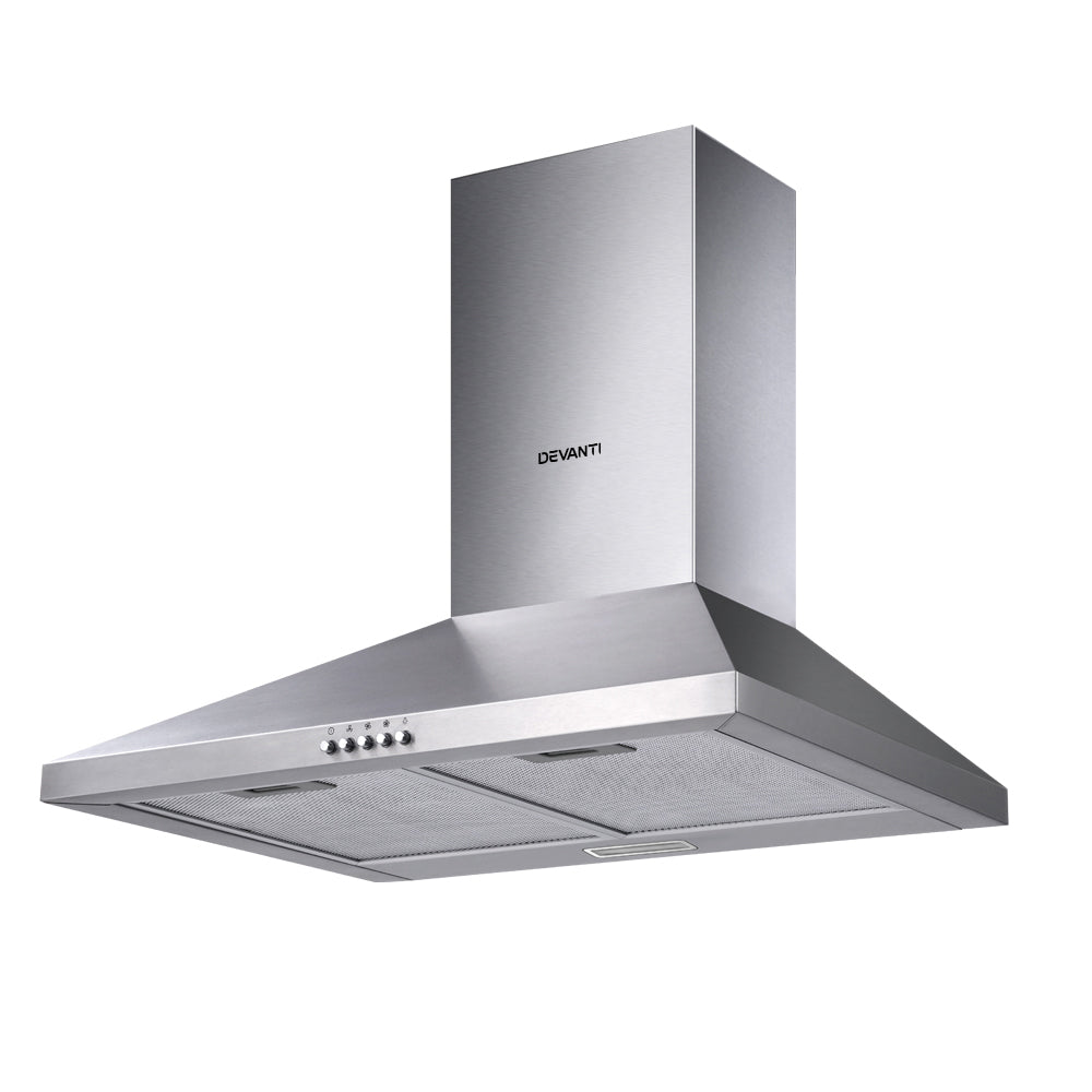 Range Hood 60Cm Rangehood Stainless Steel, Steel finish