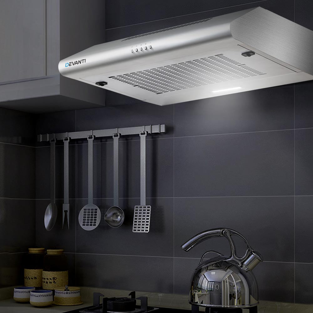 600Mm Range Hood 60Cm Rangehood Stainless Steel