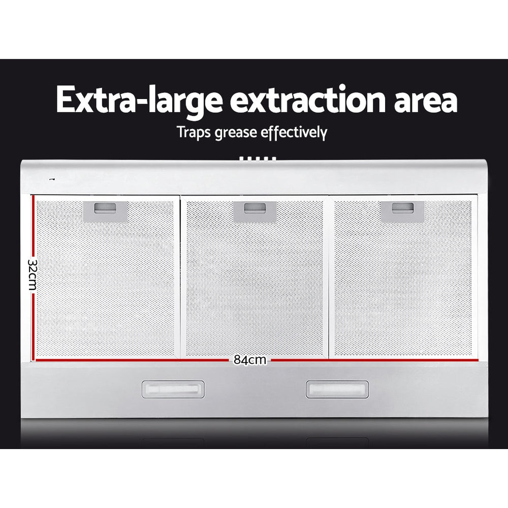 900Mm Range Hood 90Cm Rangehood Stainless Steel