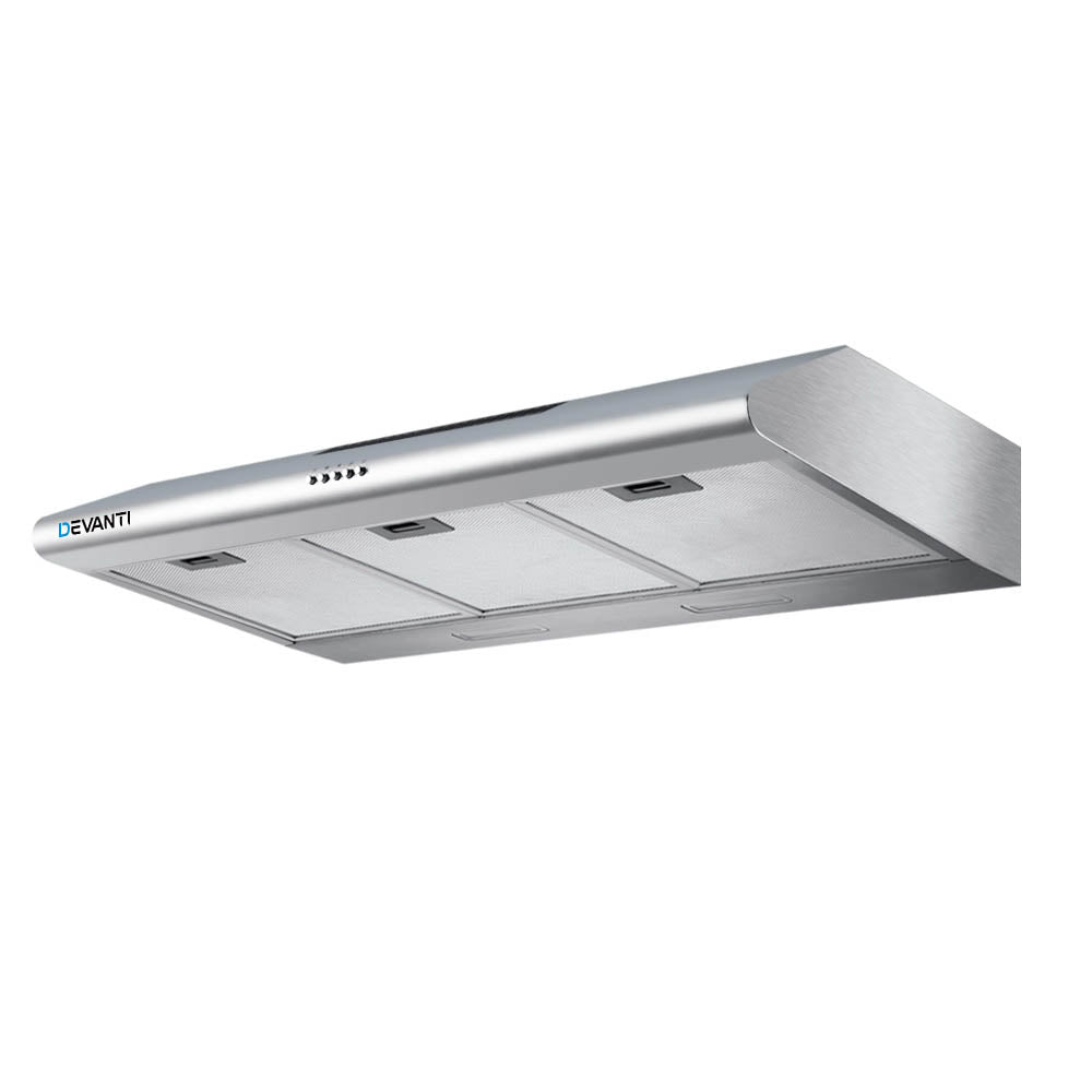 900Mm Range Hood 90Cm Rangehood Stainless Steel