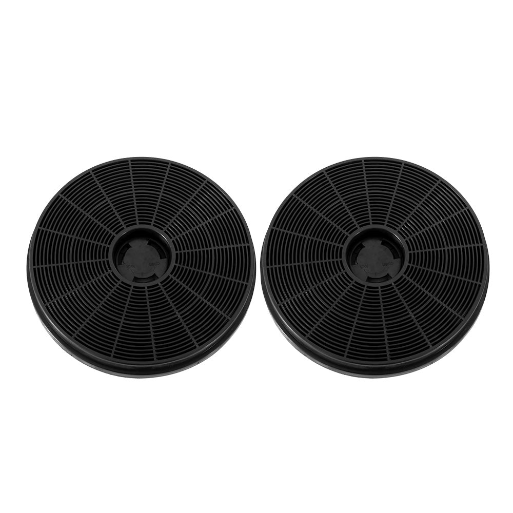 17Cm Range Hood Carbon Charcoal Filters Replacement X2, Charcoal colour