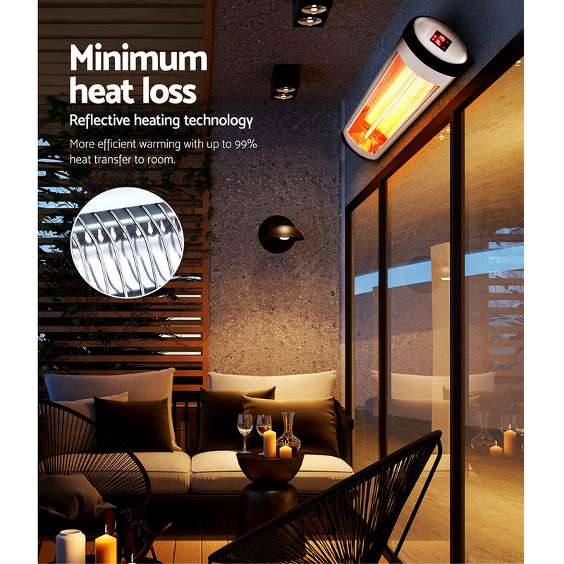 Infrared Patio - Electric Strip Heater Radiant Heaters 1500W