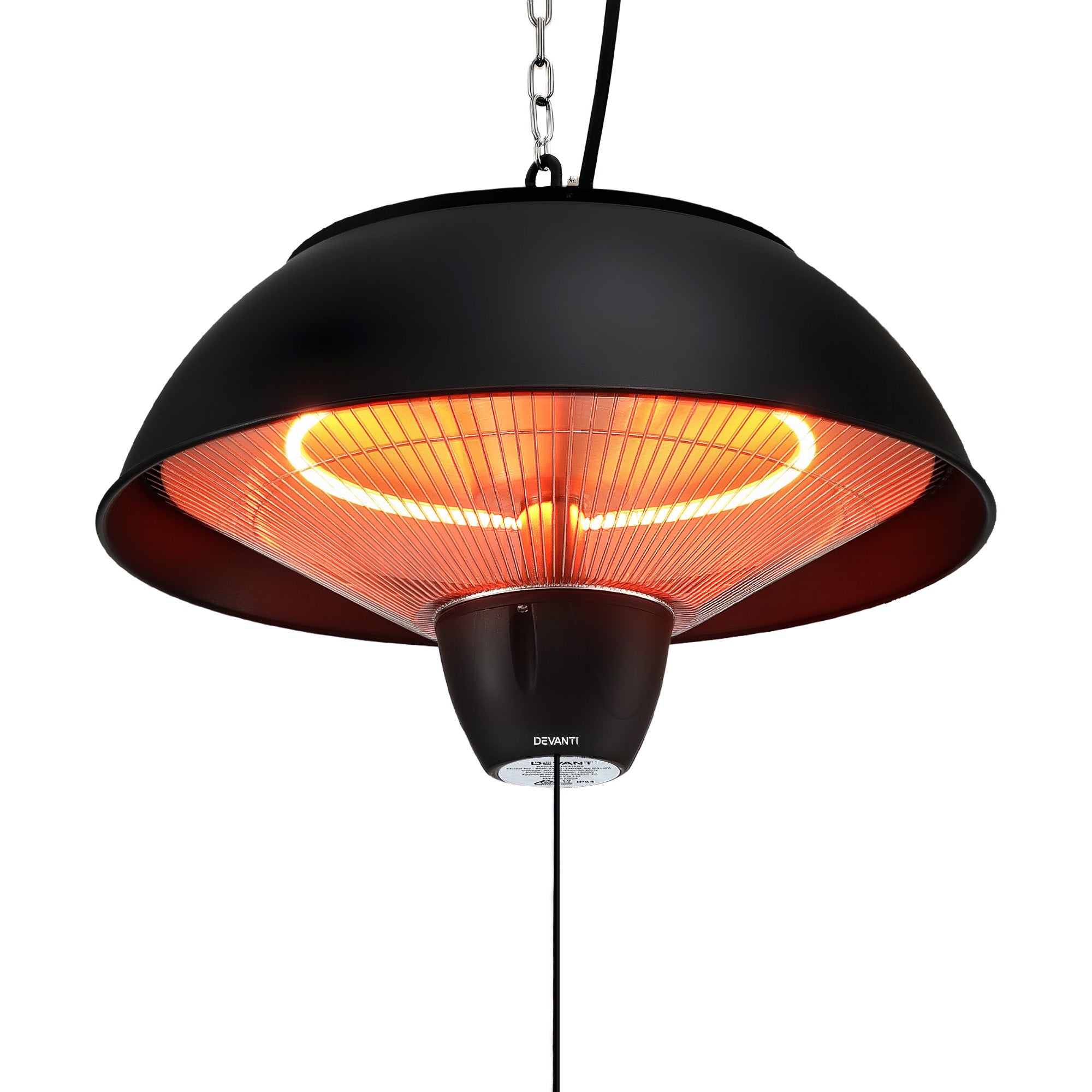 1500W Electric Infrared Patio Heater Hanging Ceiling Mounted Outdoor