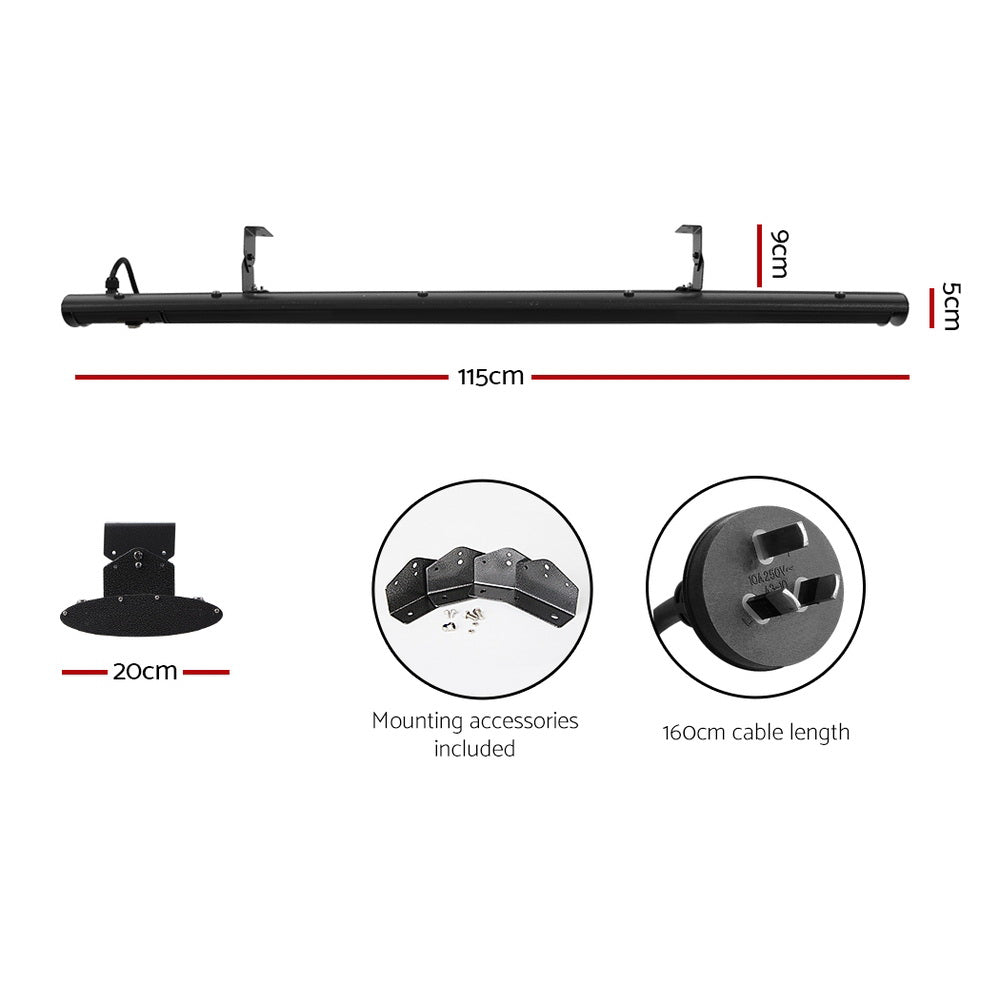 Electric Radiant Strip Heater Outdoor 1800W | Devanti