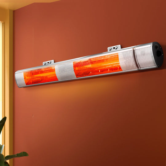 Devanti Remote Control - Electric Strip Heater Infrared Radiant Heaters 3000W