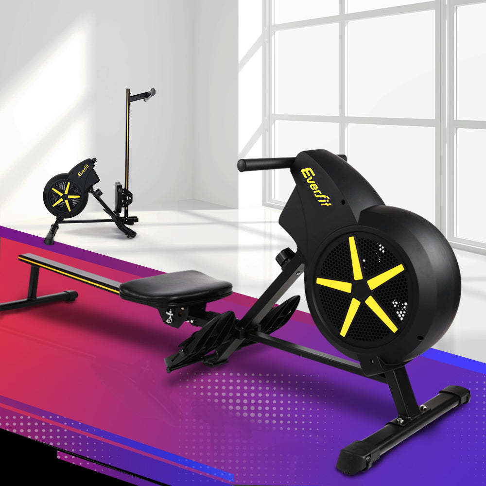 Fitness Air Rowing Machine Gym Quality Home Cardio Equipment