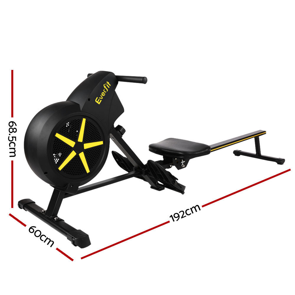 Fitness Air Rowing Machine Gym Quality Home Cardio Equipment
