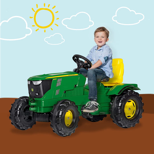 Ride On Tractor Green Fun 106x53x60cm