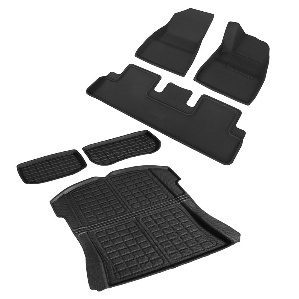 Car Rubber Floor Mats for Tesla Model 3 Trunk Toolbox Cargo Mat Carpet, Automotive Decor - photo 7