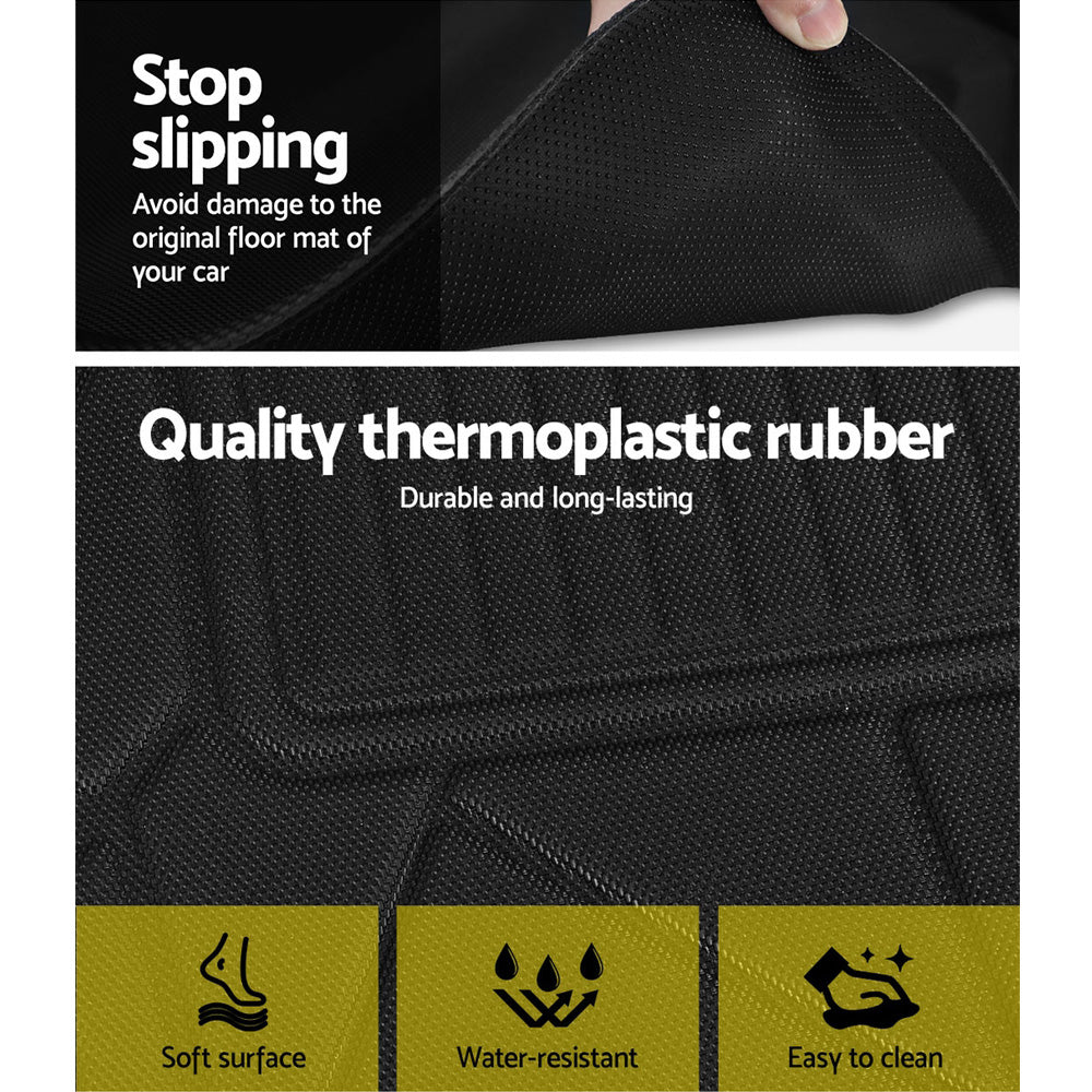 Toyota Rav4 Car Rubber Floor Mats Front & Rear | Paypal